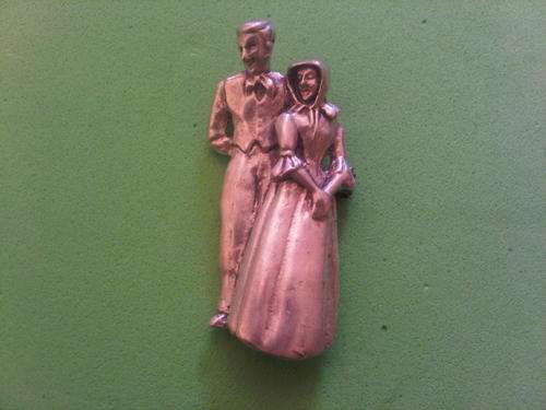 RARE Sterling Silver RIVIERA Hand Designed / Made Afrikaaner Folk Brooch