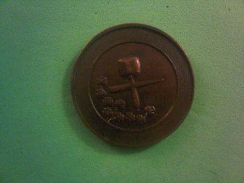 Masonic Medallion ( To Every Man And His Wages)