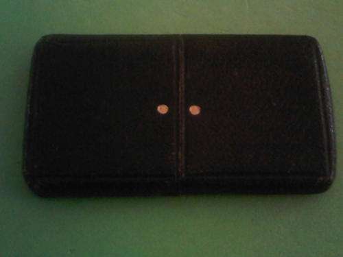 Antique Leather Card Holder