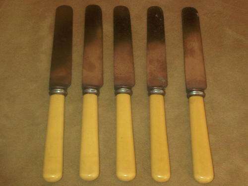 Vintage Bone Handeled Knives