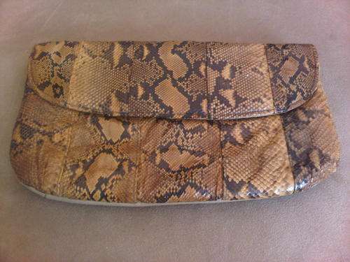 Awesome Snake Skin Suisse Purse