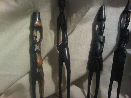 Wooden African Statues