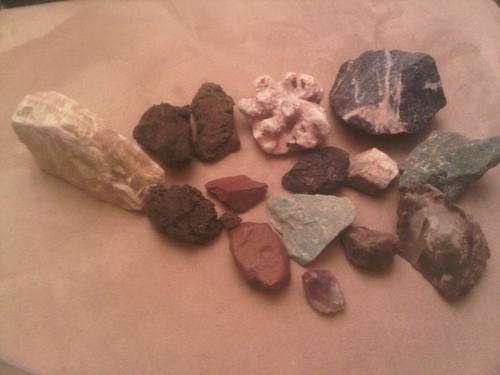 Collection Of Crystals & Rocks