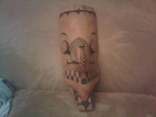 Well Carved Indonesian Ceremonial Face Mask