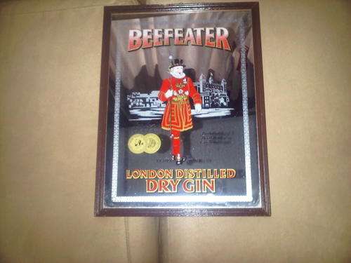 Mirror SIGN : BEEFEATER London Distilled Dry Gin