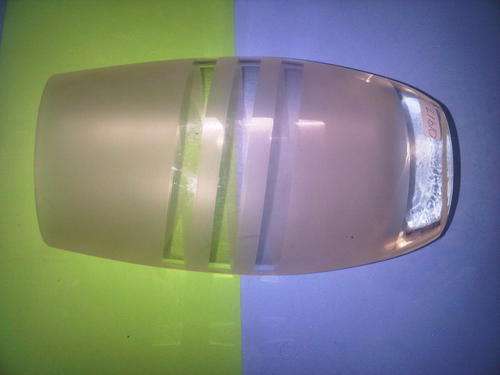 Solid Glass & Frosted Glass Vase