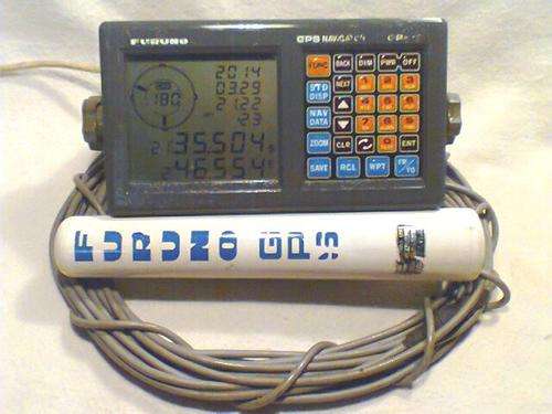 Ships GPS Navigational System - FURUNO GPS, Antenna, Cable.