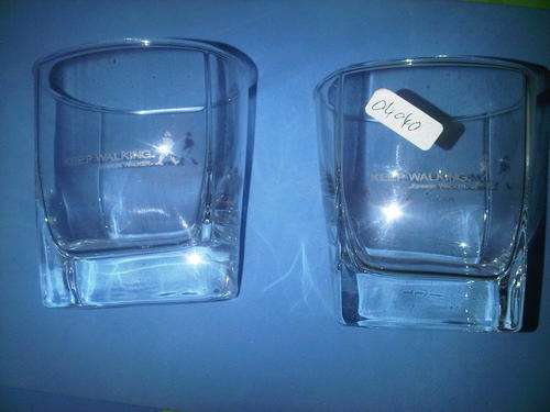 Johnnie Walker Keep Walking Whisky Glasses x 2