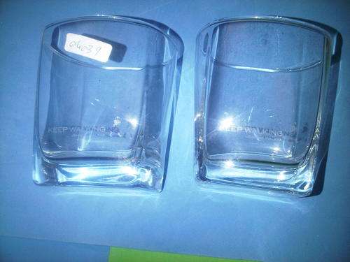 Johnnie Walker Keep Walking Whisky Glasses x 2