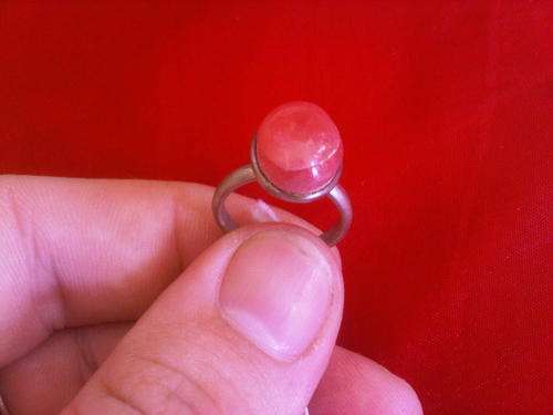 Silver Semi Precious Stone Ring