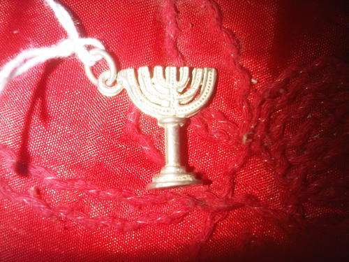 Sterling Sliver Jewish Honka Pendent