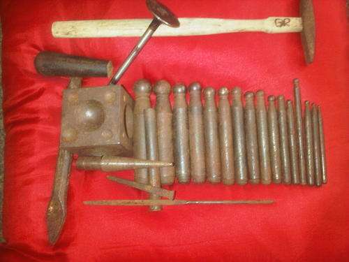 Antique Jewelry Making Tool Set