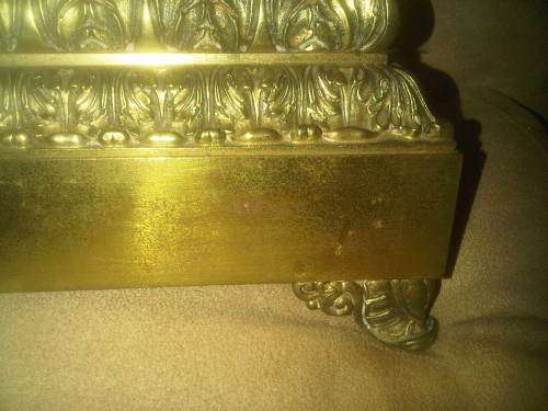 Antique 10 KG SOLID BRASS Ornate Shipwreck Mantle Clock