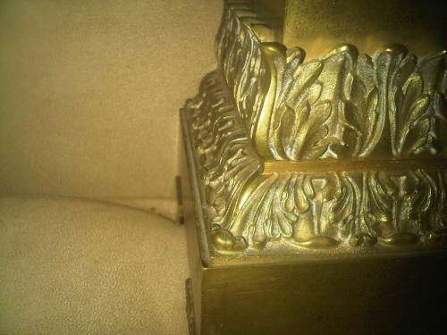 Antique 10 KG SOLID BRASS Ornate Shipwreck Mantle Clock