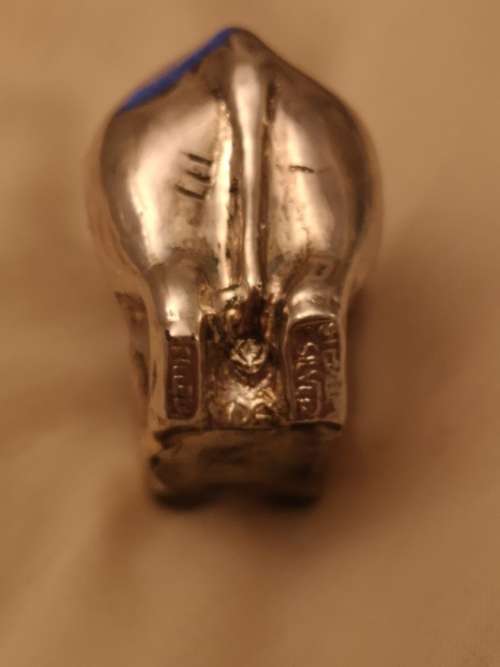 Sterling silver Afrisilver Buffalo Serviette Ring