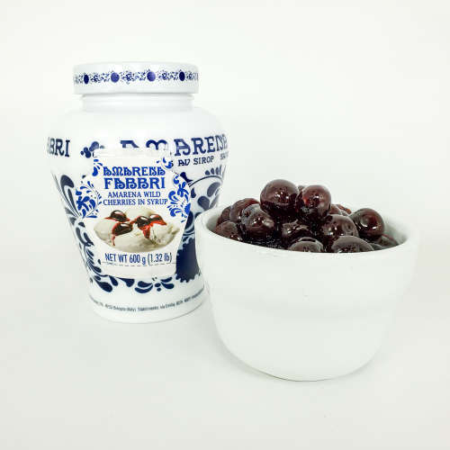 Fabbri Amarena Cherries in Syrup 600g Opaline Jar
