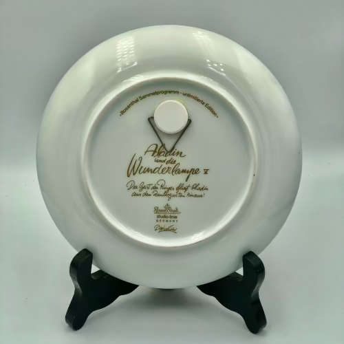 Motif 5: `Aladdin and the Wonder Lamp` Plates by Bjorn Wiinblad (Rosenthal)