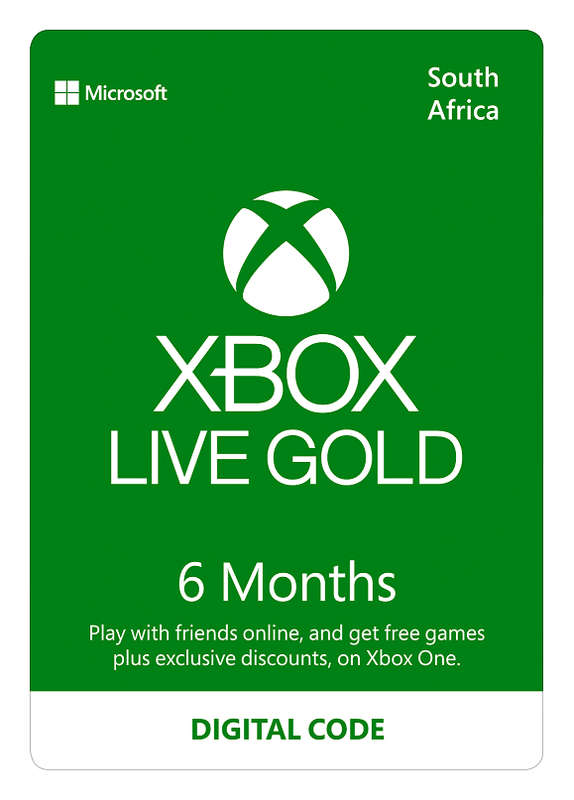 Xbox Gold 6 Months