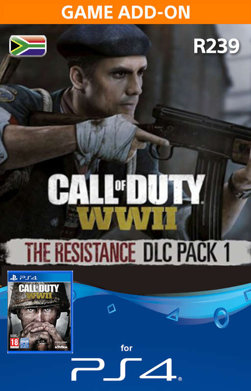 Call of Duty WW11 The Resistance Digital