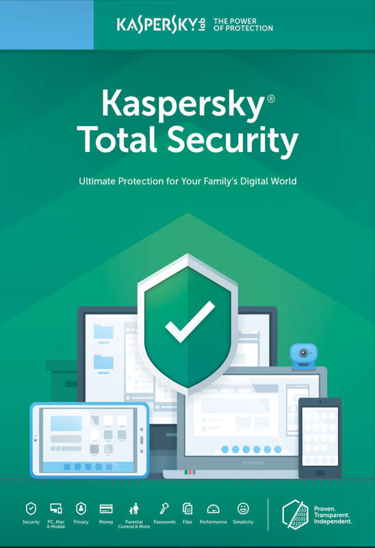 Kaspersky Total Security 1 Device 1 Year