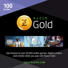 Razor Gold PIN GLOBAL 100