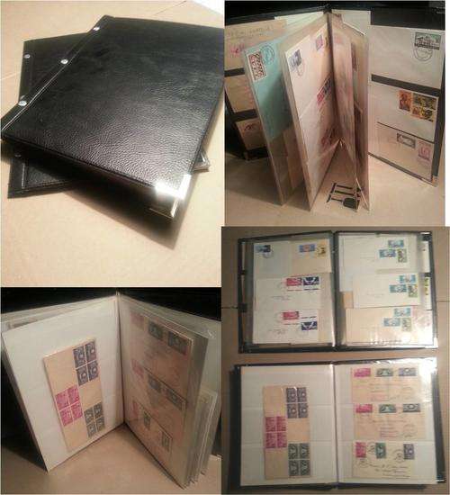 2 x Files FDC`s and Postal History COLLECTION - from attic !!! 1940`s,1950`s, 1960`s .. Many Pics
