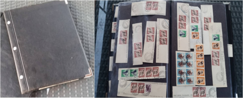 Files with 1957 Postal History on Telegraph Paper  - Many Pics