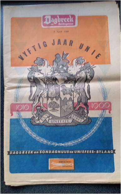 Vintage 1960/66 Newspaper Collection HF VERWOERD ASSASSINATION