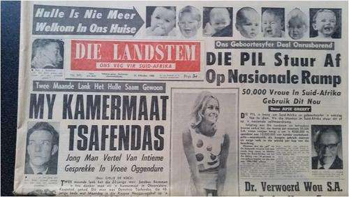 Vintage 1960/66 Newspaper Collection HF VERWOERD ASSASSINATION