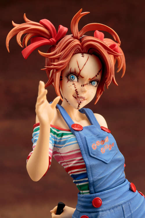 CHILDS PLAY CHUCKY BISHOUJO STATUE NEW IN BOX