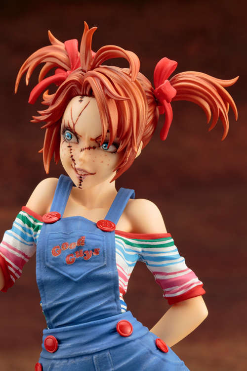CHILDS PLAY CHUCKY BISHOUJO STATUE NEW IN BOX