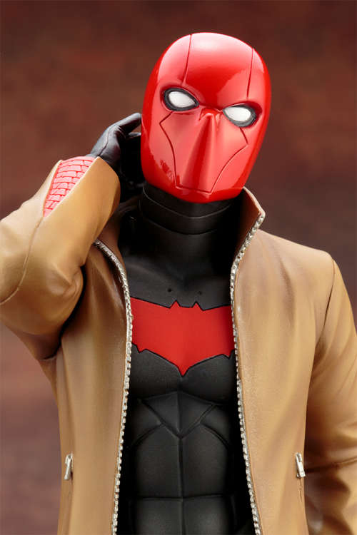 DC COMICS RED HOOD IKEMEN STATUE W/ BONUS PART NEW IN BOX
