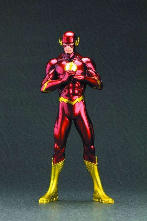 kotobukiya new justice league new 52 flash