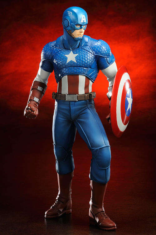 MARVEL COMICS AVENGERS NOW CAPT AMERICA ARTFX+ STATUE