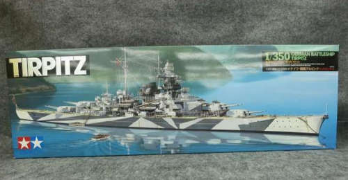 German Battleship Tirpitz Scale 1:350 (Tamiya 78003)