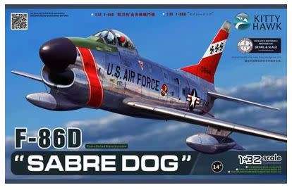 F-86D `Sabre Dog` Kitty Hawk No. KH32007 1/32