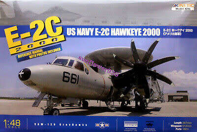 E-2C Hawkeye 2000 US Navy Early Warning Kinetic No. K48016 1/48