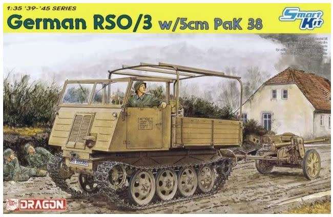 German RSO/03 w/5cm PaK 38 Dragon 6684 1/35