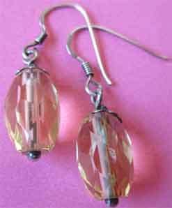 Sterling Silver and Citrine Earrings