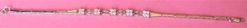 Beautiful  925- Sterling Silver and Cubic Zirconia  Bracelet