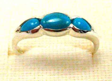 Sterling Silver and Turquoise Ring