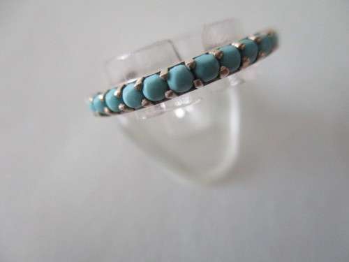 Silver and Turquoise Ring