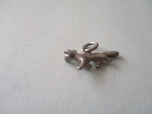 Silver Fox charm