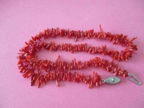 Genuine Red Coral Necklace
