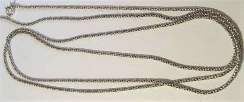 925 Sterling Silver `pop corn `Chain/ Necklace 65 cm long