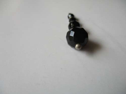 Sterling Silver and Black Onyx Pendant