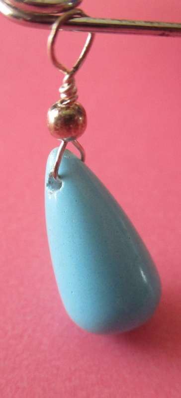 Silver and Turquoise Pendant