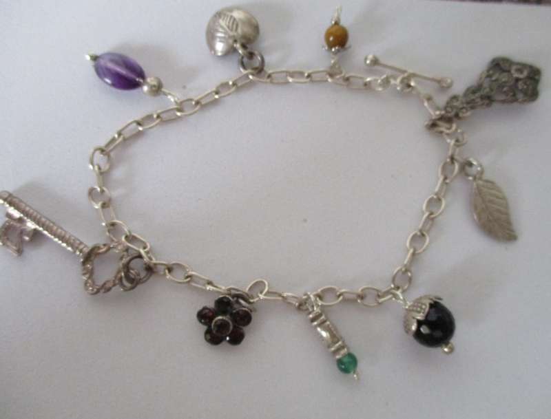 925 Sterling Silver Charm Bracelet