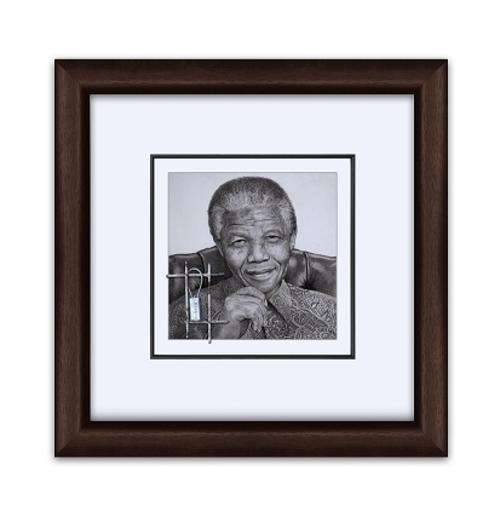 Own a piece of History. Nelson Mandela - Robbin Island fence