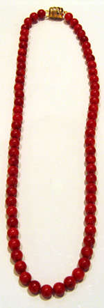 Red Coral Necklace